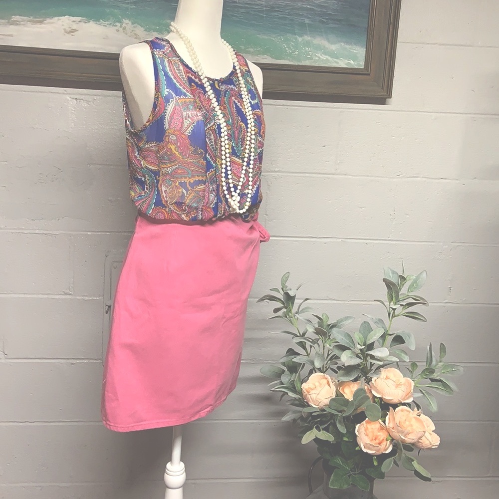 Vintage Denim Wrap Skirt - Picture 5 of 5